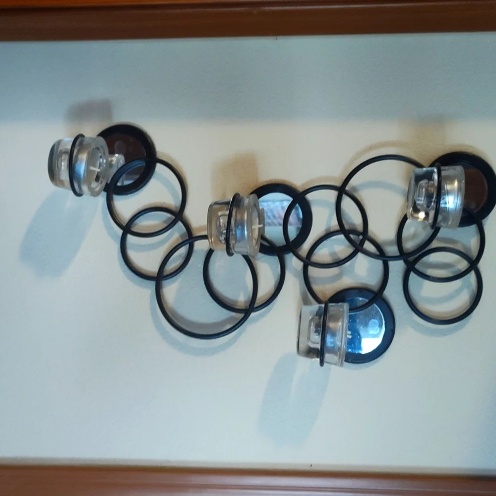 Wall hanging candle